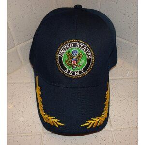 United States Army Navy Blue Baseball Cap military veteran vet service member